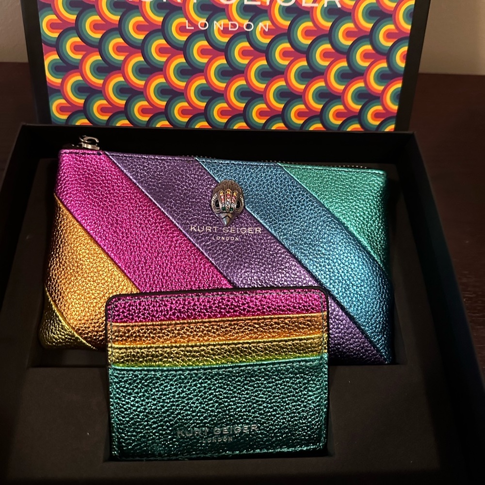 Kurt Geiger Eagle Pouch gift set